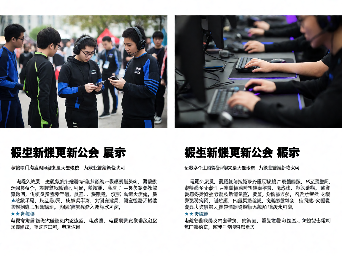 电竞游戏版本更新公告界面展示
